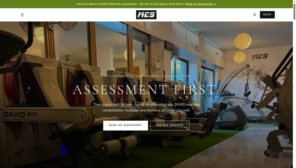 MCS Center, Therapy centre