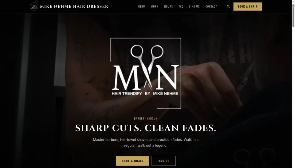 Mike Nehme, Barbershop
